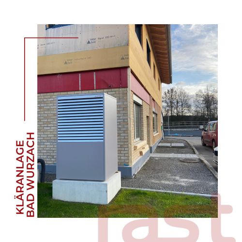 #Kläranlage, #BadWurzach, #Aeroblock, #Weishaupt, #Heizraum, #TeamRast
